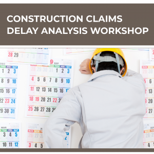 Construction Claims Delay Analysis Workshop Training in Michigan