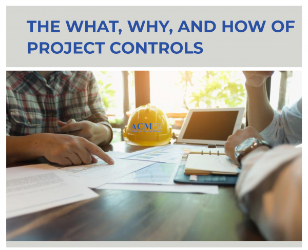 Training Class The What, Why and How of Project Controls for cost estimating, earned value management, construction
