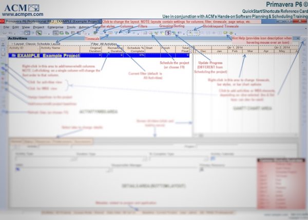 Quickstart Guide For Oracle® Primavera P6