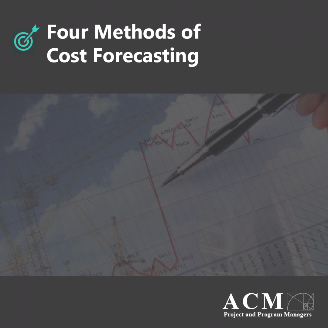 Four Methods Of Cost Forecasting 1 Hour Administrative Controls Management