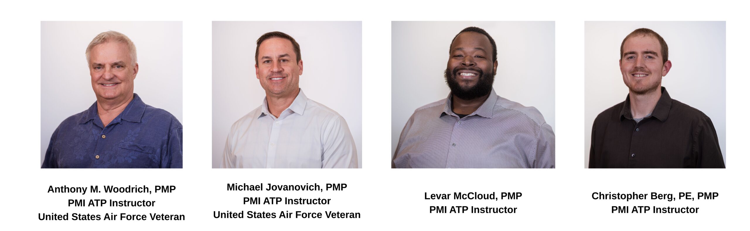 PMP ATP Trainers - Website - 1 Anthony Woodrich ACM